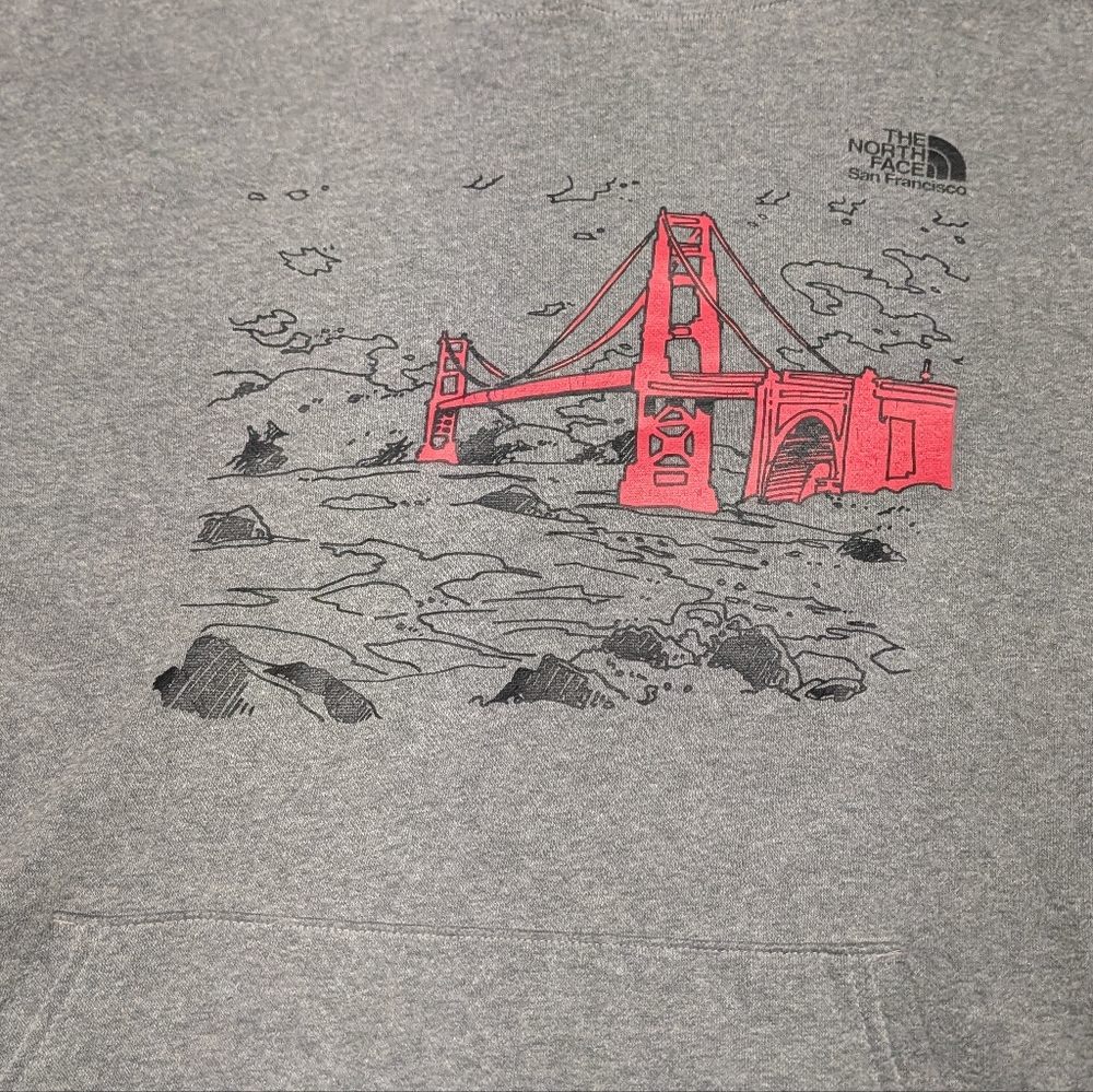The North Face Dark Gray Fleece Hoodie